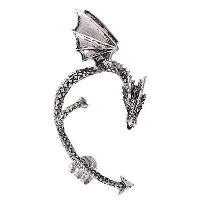 Retro Vintage Gothic Rock Punk Twine Dragon Shape Ear Cuff  Earring Earrings for Women Men  Earrings