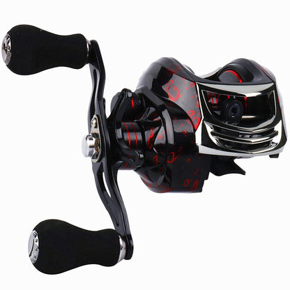 Sougayilang Baitcasting Reel Casting Reel 17+1BB Right /Left Handle Gear 7.2:1 Fishing Reel Wheel Fishing Tackle 12KG Max Drag