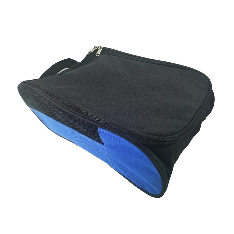Portable Golf Shoes Bag Zipper Shoe Case Breathable Water Resistant Carrier Shoe Accessory Black Green Red Drop Ship