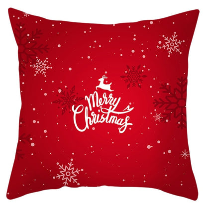45x45cm Santa Claus Christmas Pillowcase Merry Christmas Decor for Home Christmas Ornament Xmas