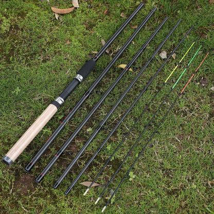 Sougayilang 3.0M Feeder High Carbon Rod Sets With 13+1BB Spinning Reel  Fishing Rod Combon Feeder Rod Combos Pesca