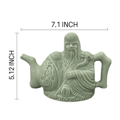Trick Teapot Ceramics Coffee Tea Drinking Container Assassin Teapot Handmade Win