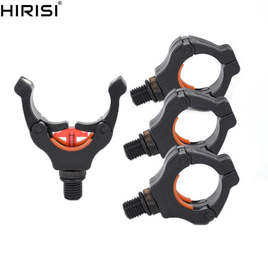 Hirisi Carp Fishing Rod Rest Head Gripper for Rod Pod Holder With Magic Magnet Clips Keep Fishing Rod