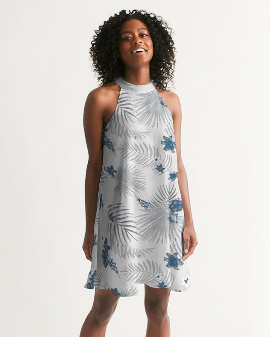 Women's Palm Soul Casual Halter Dress