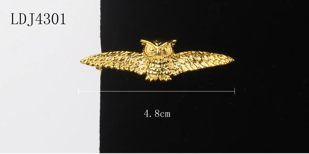 Tie Clip for Men Classic Meter Tie Pin Copper Tie Bar Quality Enamel Tie Collar Pin Crystal Business Corbata