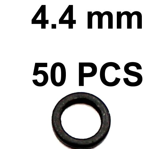50PCS Carp Fishing Accessories Rig Rings Round Oval Tear Drop Hair Rig Blow Back Rig Micro Ring Terminal End Tackle Equipment