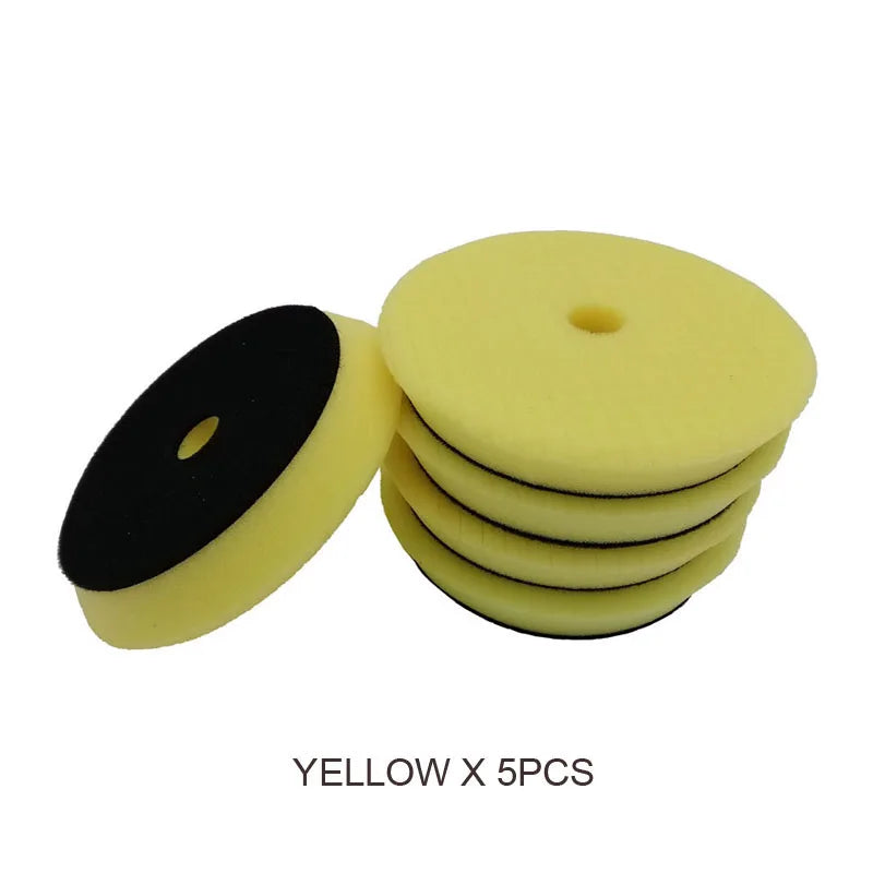 HUTU Polishing Disc 3/5/6Inch Car Detailing Car Polish Pad for Car Body Headlight 80/125/150mmCar Polishing Wheel for Car