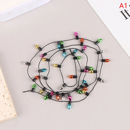 1/12 Scale 1 String of Fake Lights Christmas Good Decoration Dollhouse Miniature Mini Furniture Accessories String Lights