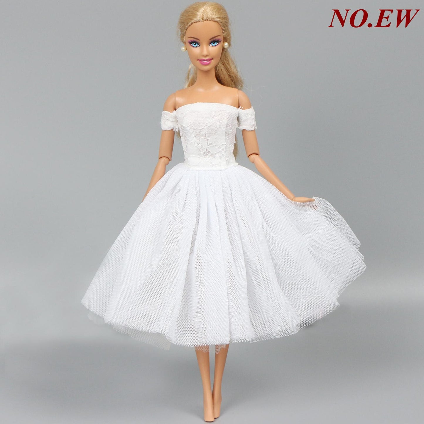 1 PCS Handmade Fashion Outfit Short Dress Cartoon Cute Pattern T-Shirt Pants Trousers Accessories Clothes for Barbie Doll Toys