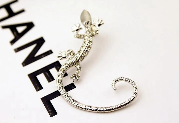 Retro Vintage Gothic Rock Punk Twine Dragon Shape Ear Cuff  Earring Earrings for Women Men  Earrings
