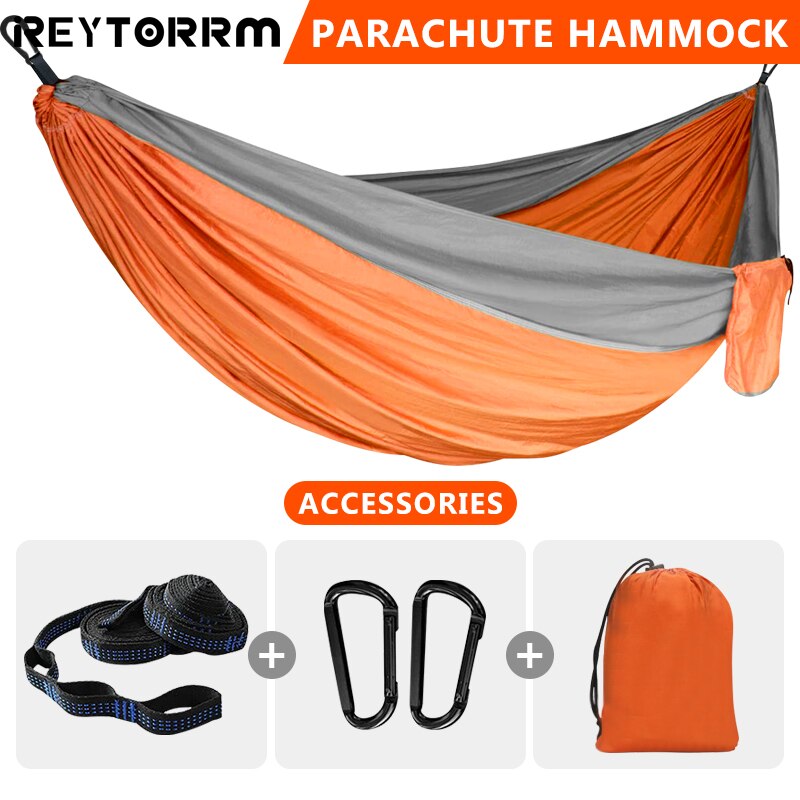 2-3 Person Large Size 300x200cm Hammock Outdoor Survival Camping Portable Hammock Leisure Patio Garden Terrace Double Traveling