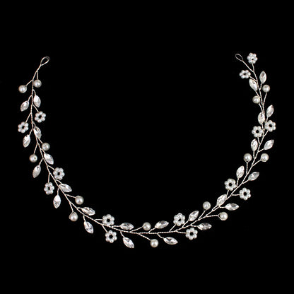 Miallo Classic Crystal Wedding Hair Vine Bridal Hair Jewelry Accessories Headpieces Women Headbands Princess Tiaras and Crowns