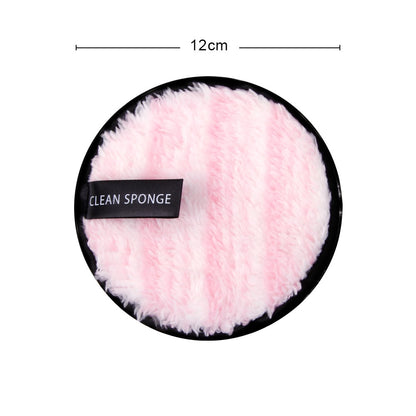Makeup Remover Puff Reusable Make-Up Pads Washable Cleansing Cotton Microfiber Cloth Pad Skin Care Nail Art Cleaning Wipe Tools