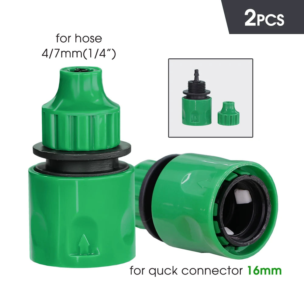 MUCIAKIE 5m-50m Automatic Garden Watering System Kits Self Garden Irrigation Watering Kits Micro Drip Mist Spray Cooling System
