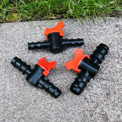 1/2 3/4 Garden Hose Tap DN15 DN20 Irrigation Water Valve 16mm 20mm 25mm Garden Hose Waterstop Connector Cranes 1pcs