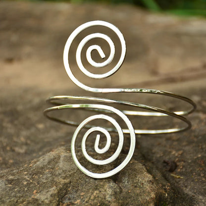 Arm Bracelet Adjustable Silver Gold Color Arm Cuff Bangle Pulseiras Bijoux Lover Bracelet Hip Hop Bangles for Women