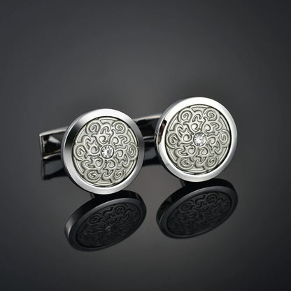 New Arrive Shirt Cufflinks Festival Christmas Cuff Links for Wedding Party Fashion Wooden/Knot/Dragon Men Sleeve Shirt Cufflinks