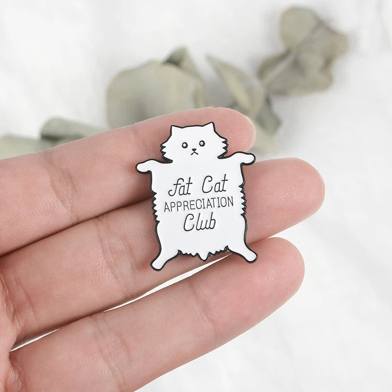Meow Cat Kindergarten Enamel Pins Box Kitten Hugging Cats Badge Custom Brooch Bag Clothes Lapel Pin Cartoon Animal Jewelry