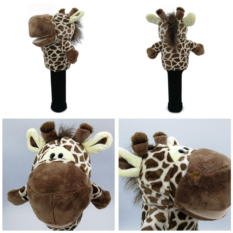 All Kinds of Animals Golf Head Covers Fit Up to Fairway Woods Men Lady Golf Club Cover Mascot Novelty Cute
