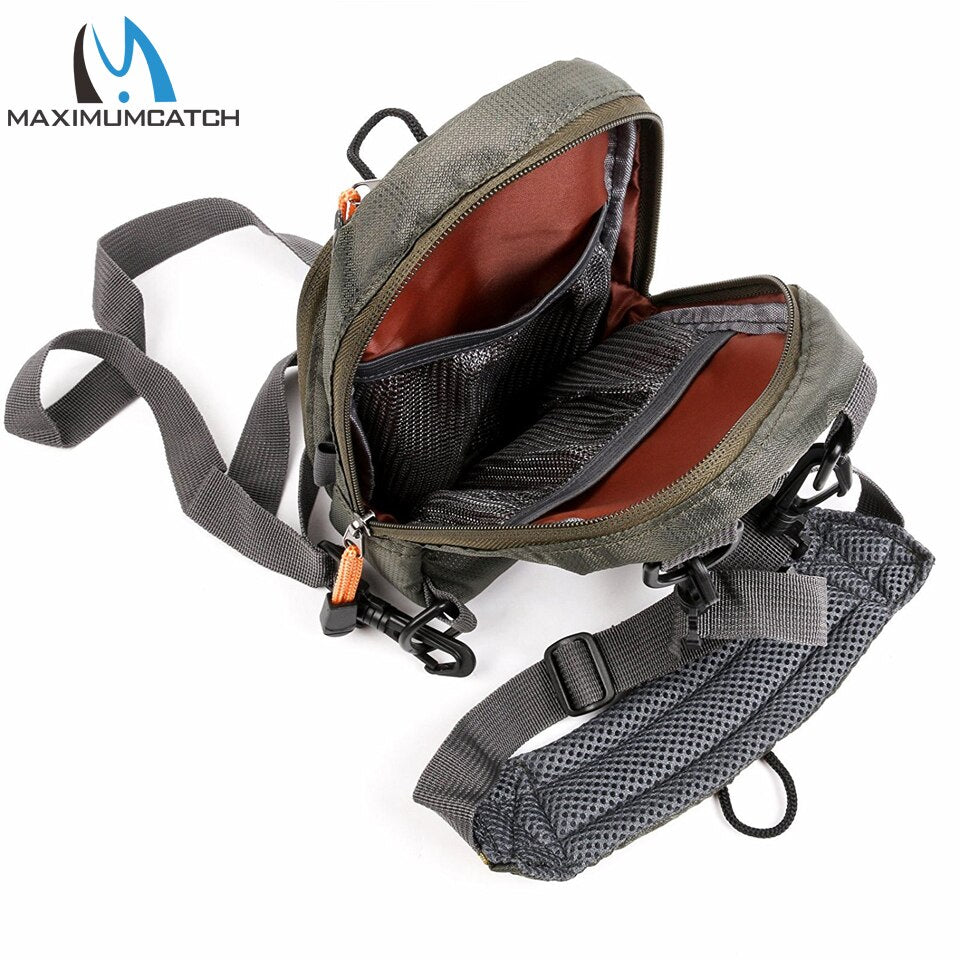 Maximumcatch Fly Fishing Bag Fishing Chest Pack Backpack With Fishing Tool Accessory