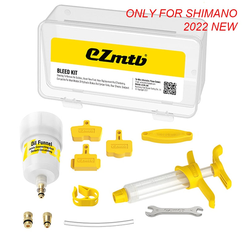 Universal Bicycle Hydraulic Disc Brake Oil Bleed Kit for Shimano Magura Hope Tektro Sram Avid Mula Hayes Bike Brake Repair Tools