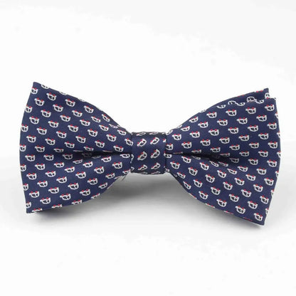 Plaid Children Bowtie Polester Bowties Baby Kid Kids Classical Pet Striped Butterfly Bow Tie Elk Bike Umbrella Dog Car