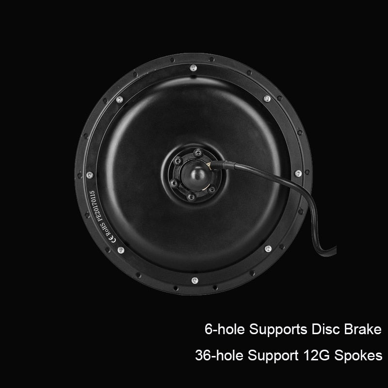Paion Ebike  Motor 48V 1500W Hub Motor Brushless Electric Bike  Rear Motor Electric Bicycle / Cassette Hub Motor