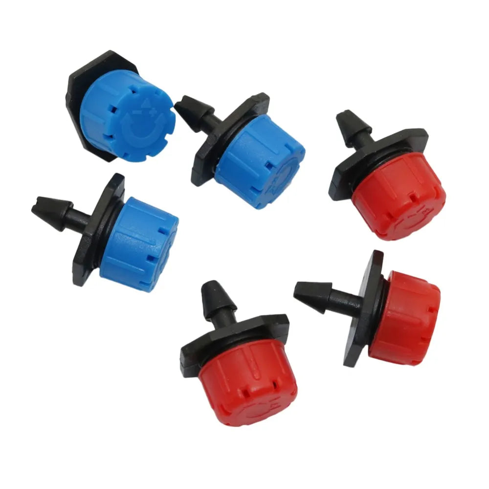 Adjustable 8 Hole Drippers 1/4'' Micro Drip Sprinkler Emitter Garden Irrigation Nozzle Balcony Yard Greenhouse Watering Tool