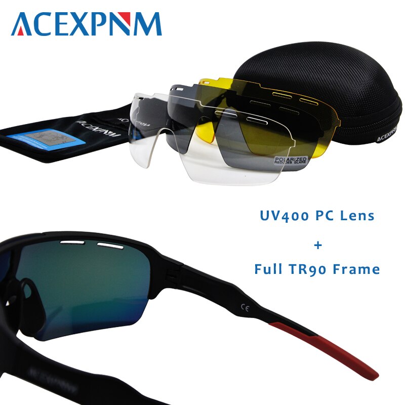 Brand New 2019 Polarized Cycling Glasses Outdoor Sports Cycling Goggles Mountain Bike Cycling Eyewear Sunglasses 4 Lens