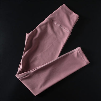 Super Stretchy Gym Tights Tummy Control Yoga Pants With Hidden Pocket High Waist Sport Leggings Push Up Running Pants Women
