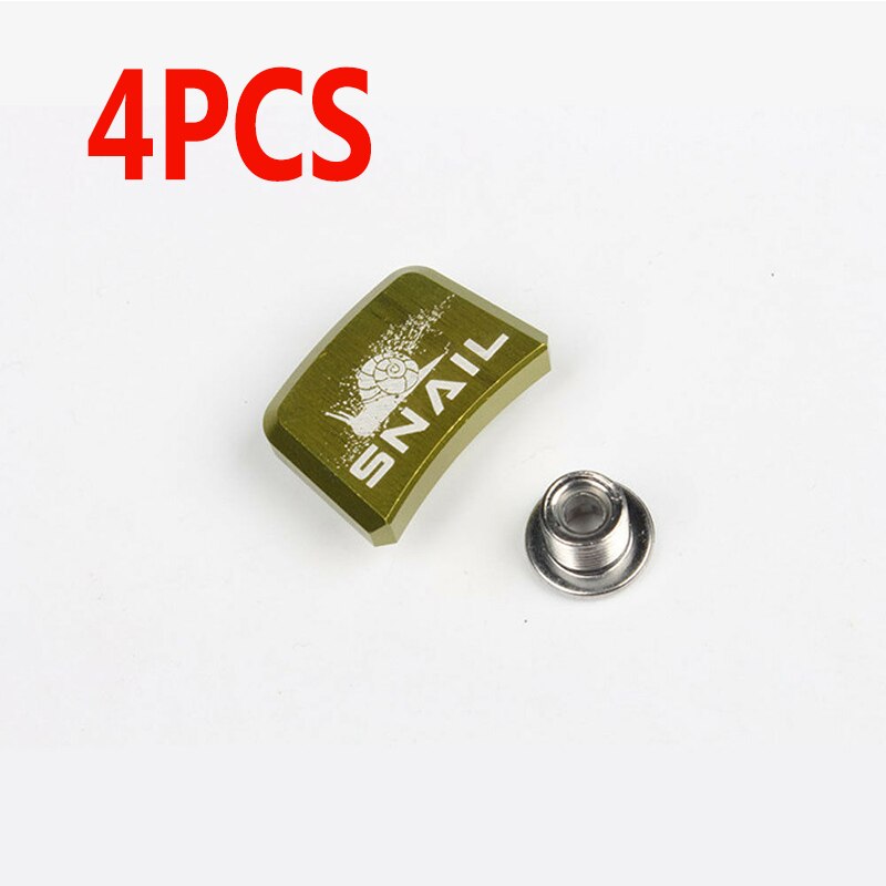 SNAIL MTB Bicycle Chainwheel Screws 7075 Aluminum Alloy Single Chainring Bolts Road Mountain Bike Disc Screws for Crankset