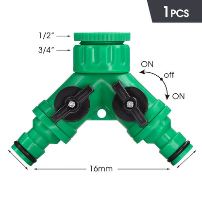 MUCIAKIE 5m-50m Automatic Garden Watering System Kits Self Garden Irrigation Watering Kits Micro Drip Mist Spray Cooling System