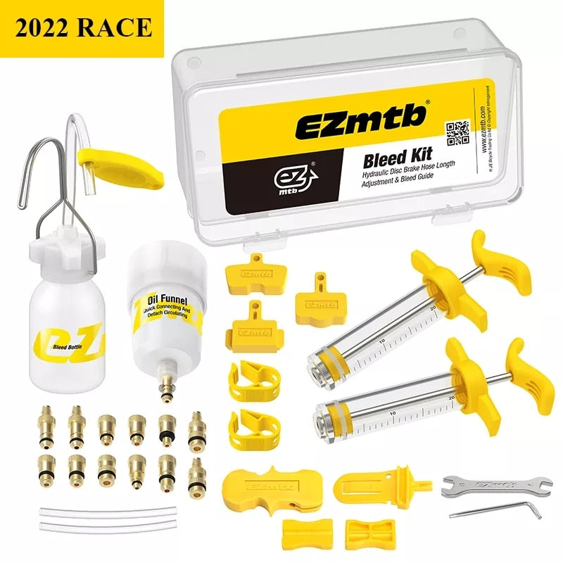 Universal Bicycle Hydraulic Disc Brake Oil Bleed Kit for Shimano Magura Hope Tektro Sram Avid Mula Hayes Bike Brake Repair Tools