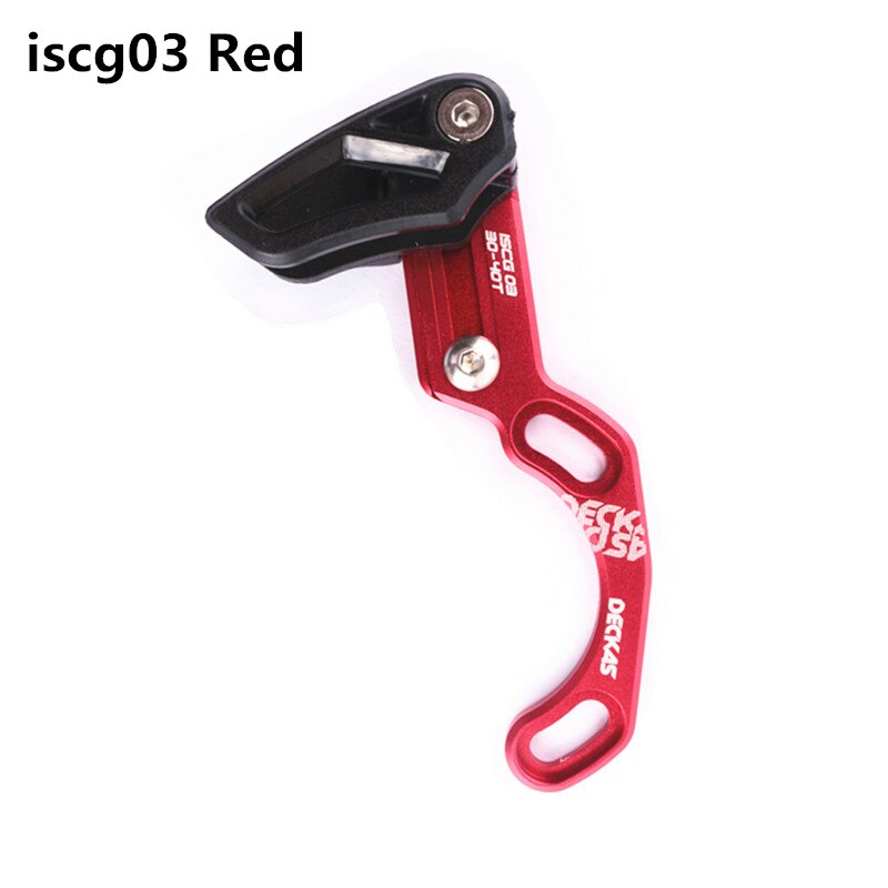 DECKAS Bike Chain Guide MTB Bicycle 1X System ISCG 03 ISCG 05 BB E-Type D-Type for Round Chainring 30-34t Oval 30-38t Chainring