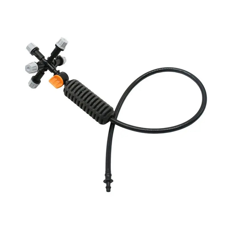 Hanging Anti Drip Misting Nozzle Cross Atomizing Nozzle Fog WATER SPRAY to Greenhouse Drip Irrigation 1set