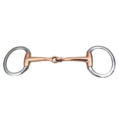 Stainless Steel Eggbutt Bit Horse Product Copper Jointed Mouth