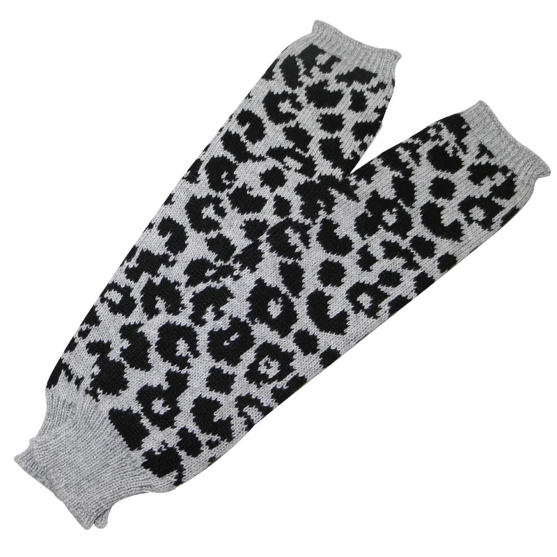 Sparsil Women Winter Arm Warmers Cashmere Fingerless Long Gloves Solid Warm Mittens Elbow Thread Knitted Sleeves 50cm Glove