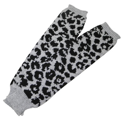 Sparsil Women Winter Arm Warmers Cashmere Fingerless Long Gloves Solid Warm Mittens Elbow Thread Knitted Sleeves 50cm Glove