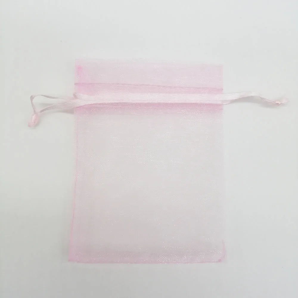100pcs/Lot 5x7/7x9/10x15cm Organza Jewelry Bags Pouch Organza Drawstring Bag Jewelry Packaging for Jewelry Pouches Jewellery Bag