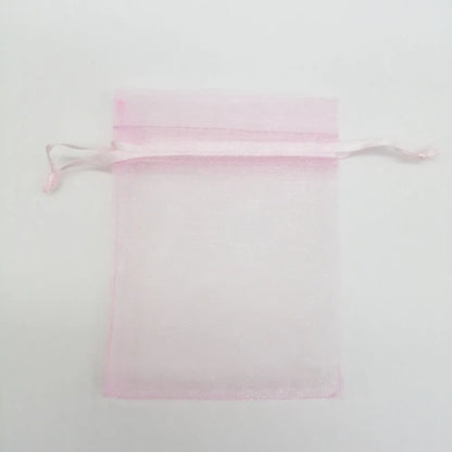 100pcs/Lot 5x7/7x9/10x15cm Organza Jewelry Bags Pouch Organza Drawstring Bag Jewelry Packaging for Jewelry Pouches Jewellery Bag