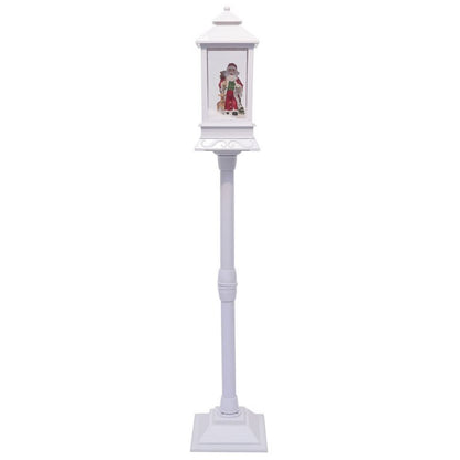 Christmas Decorations Western Style Snow Street Light With Music Merry Christmas Decoration for Garden