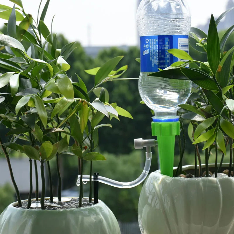 Drip Irrigation System Plant Waterers DIY Automatic Drip Water Spikes Taper Watering Plants Automatic Houseplant Watering 1pcs