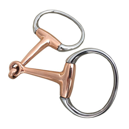 Stainless Steel Eggbutt Bit Horse Product Copper Jointed Mouth