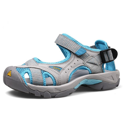 HUMTTO Outdoor Women's Upstream Shoes Breathable Summer Aqua Shoes Rubber Air Mesh Sandals Wading Quick Drying Beach Sneakers