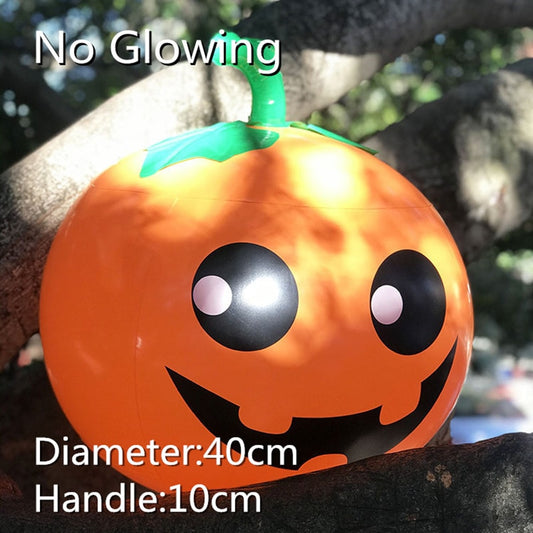 Large Christmas Halloween Outdoor Decoration Thick Inflatable Pumpkin PVC Hanging Halloween Party Bar Haunted House Decoration