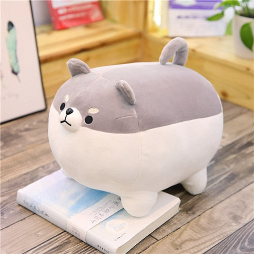 New 40/50cm Cute Shiba Inu Dog Plush Toy Stuffed Soft Animal Corgi Chai Pillow Christmas for Kids Kawaii Valentine Present
