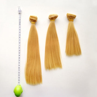 Msiredoll Bjd Wig 15*100CM or 20*100CM or 25*100CM Doll Hair for 1/3 1/4 1/6   Straight Hair Doll Hair Bjd Wig Diy