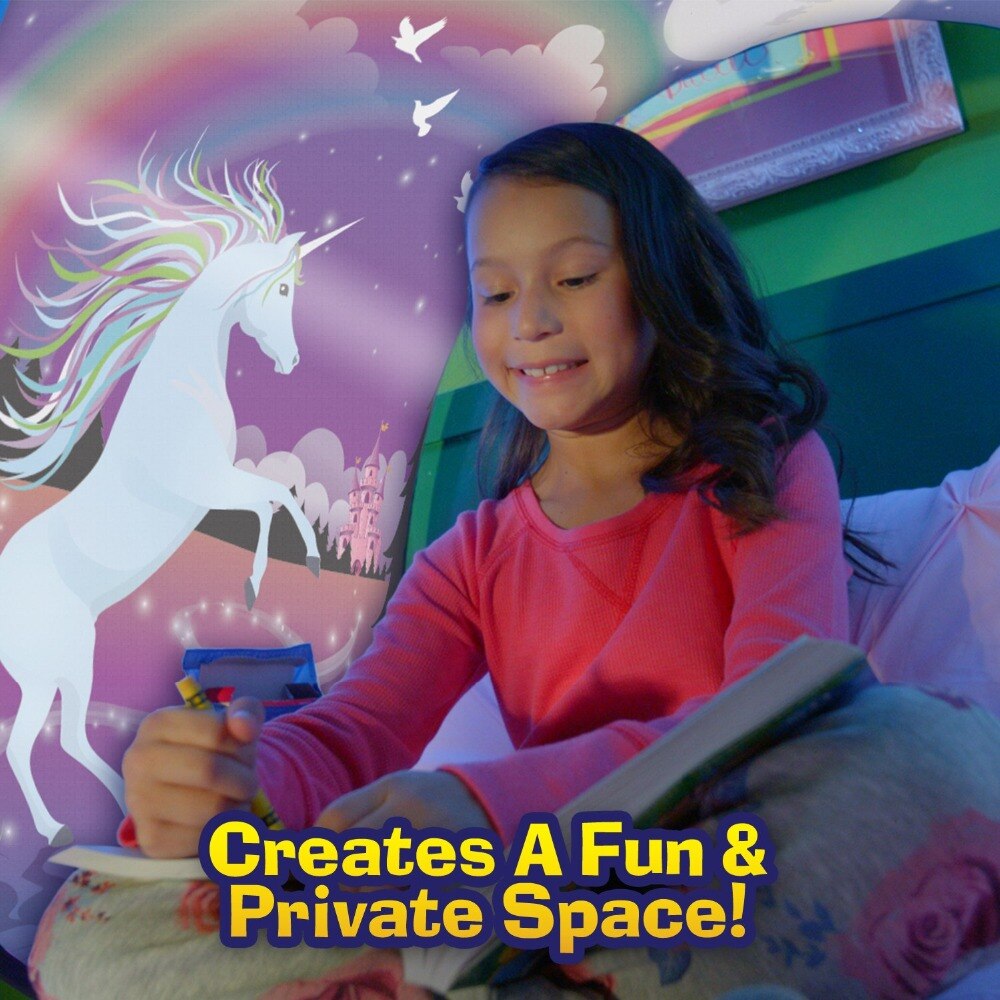 Kids Bed Tent Children Dream Bed Tents With Storage Pocket Girl Bed Tent Kids Room Decor Kid Toys
