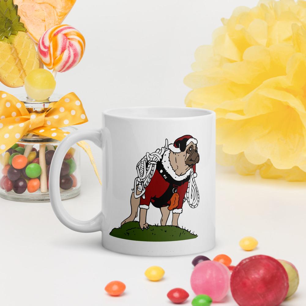 Vinny the Pug Christmas Mug #2