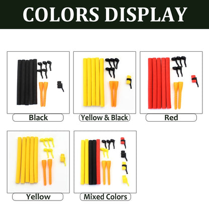 12PCS Carp Fishing Accessories for Zig Rig Zig Aligna Kit Foam Hook Line Aligners Tool Pop Up Fishing Terminal Tackle